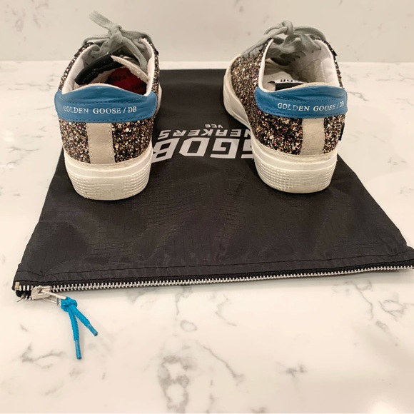 Golden Goose May Glitter Low-Top Sneakers - Picture 5 of 16